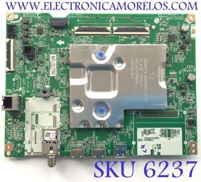 MAIN PARA TV LG 4K UHD HDR SMART TV / NUMERO DE PARTE EBU66346703 / EAX69581703 / 66346703 / EAX69581703(1.2) / PANEL NC430TQG-VHKH3 / MODELO 43UP7670PUC / 43UP7670PUC.BUSSLJM